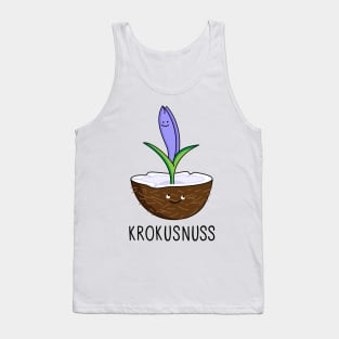 Funny crocus with coconut Tank Top